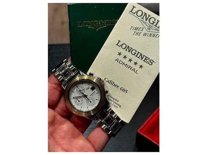 Orologio Longines Admiral Cronografo Automatico L3.601.5 - vista 3