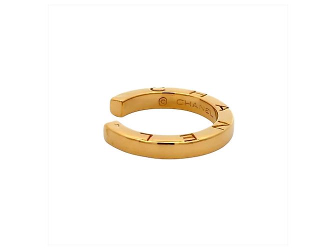 Chanel C Signature Logo Bandring Golden - Ansicht 3