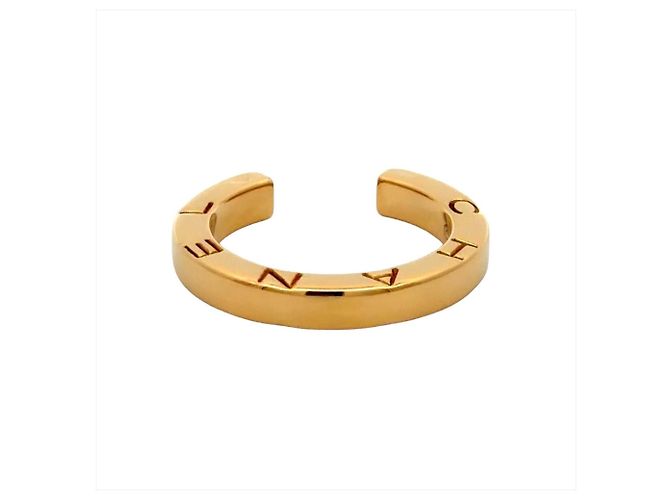 Chanel C Signature Logo Bandring Golden - Ansicht 4