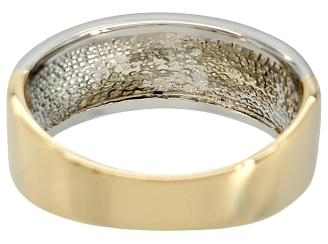 Céline Anello bicolore Celine Macadam Logo Argento D'oro - vista 6