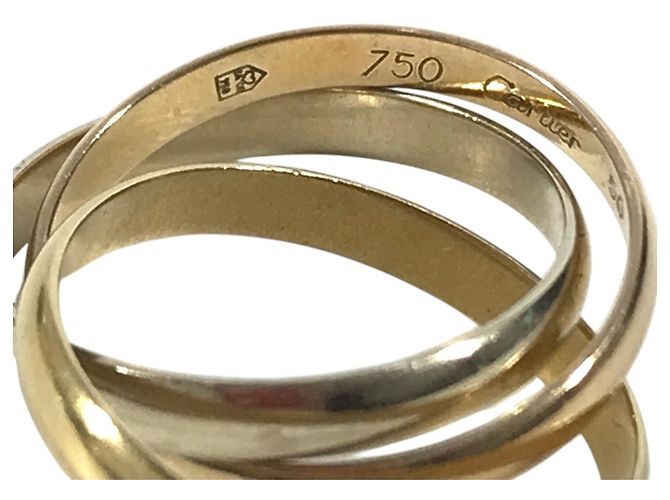 Anello Trinity in oro 18K Cartier D'oro - vista 10