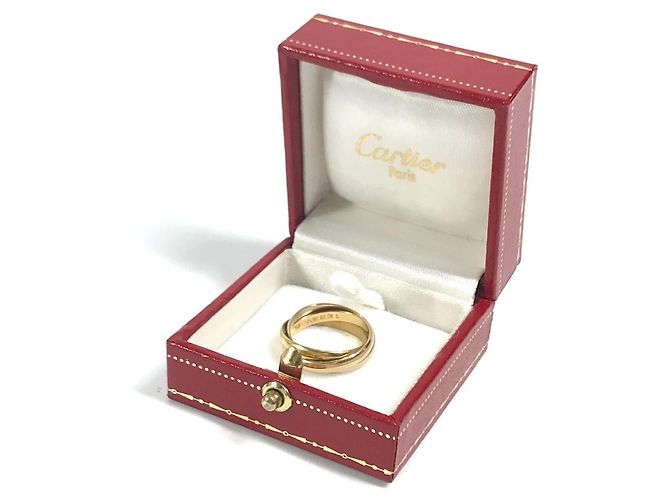 Anello Trinity in oro 18K Cartier D'oro - vista 3
