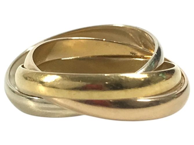 Anello Trinity in oro 18K Cartier D'oro - vista 5