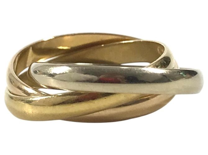 Anello Trinity in oro 18K Cartier D'oro - vista 7