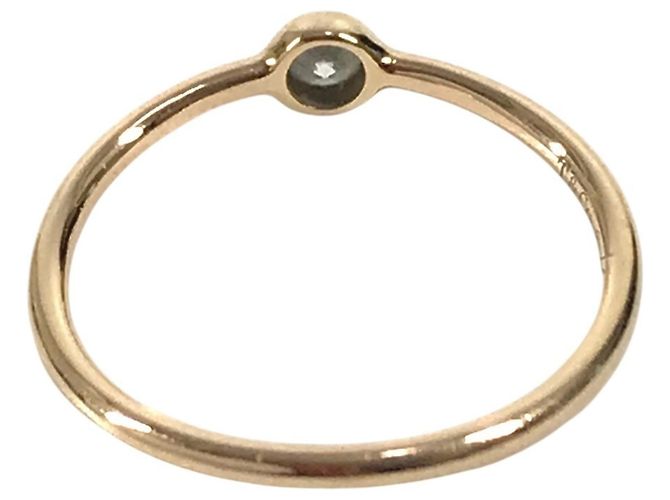 Tiffany & Co Aliança de casal Tiffany em ouro rosa 18K Dourado - vista 2