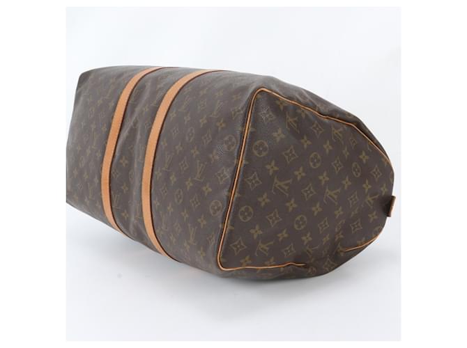 Bolso Louis Vuitton Monogram Keepall 50 Castaño Monograma - vista 4