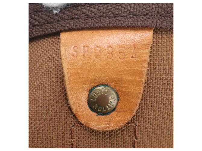 Bolso Louis Vuitton Monogram Keepall 50 Castaño Monograma - vista 9