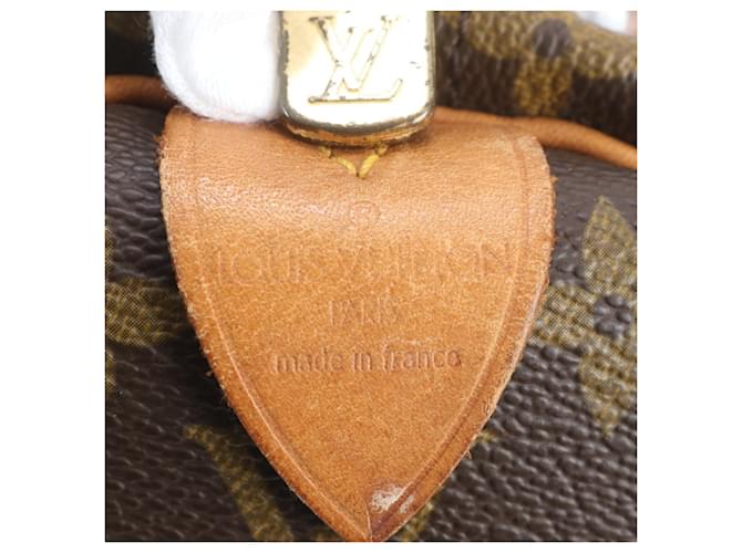 Borsa Louis Vuitton Monogram Keepall 60 Marrone scuro Monogramma - vista 10