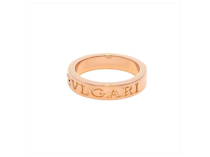 Bulgari Bvlgari BVLGARI Double Logo 1P Diamantring Golden - Ansicht 3