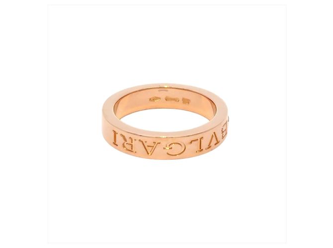 Bulgari Bvlgari BVLGARI Double Logo 1P Diamantring Golden - Ansicht 5