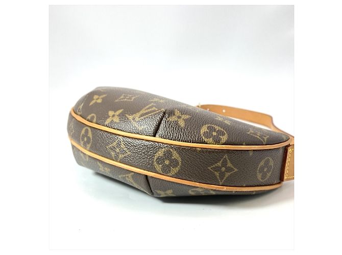 Pochette Croissant Louis Vuitton Borsa a Spalla Marrone Monogramma - vista 3