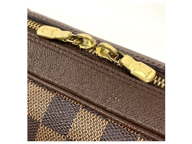 Bolsa Louis Vuitton Brera Marrom Damier ebene - vista 7