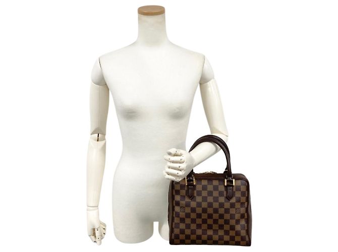 Bolsa Louis Vuitton Brera Marrom Damier ebene - vista 9