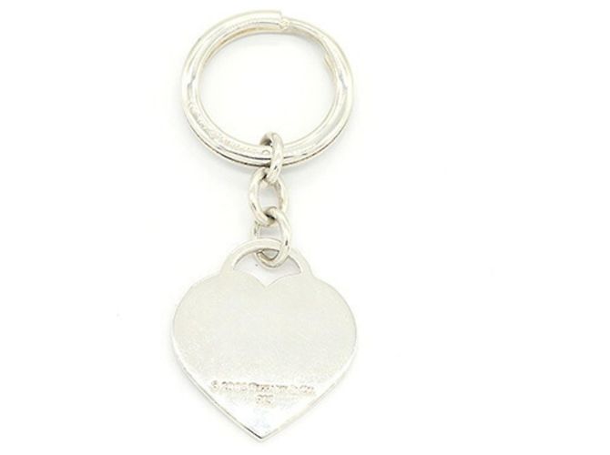 Portachiavi Tiffany & Co. 1837 Heart Plate in argento sterling - vista 2
