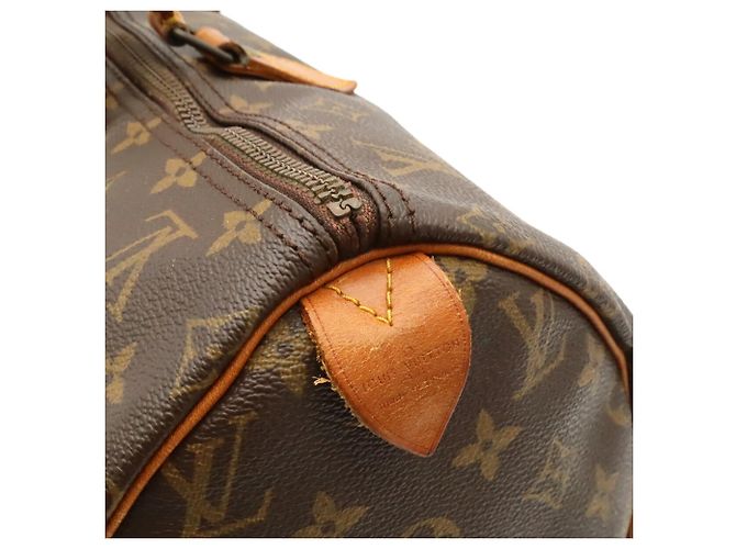 Borsa Louis Vuitton Monogram Speedy 40 Marrone - vista 10
