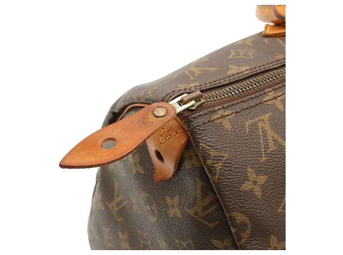 Borsa Louis Vuitton Monogram Speedy 40 Marrone - vista 6