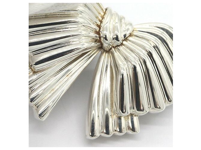 Spilla Tiffany & Co. Vintage Ribbon Argento - vista 5