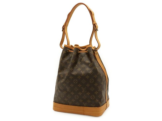Bolso de Hombro Louis Vuitton Monogram Noe Castaño - vista 3
