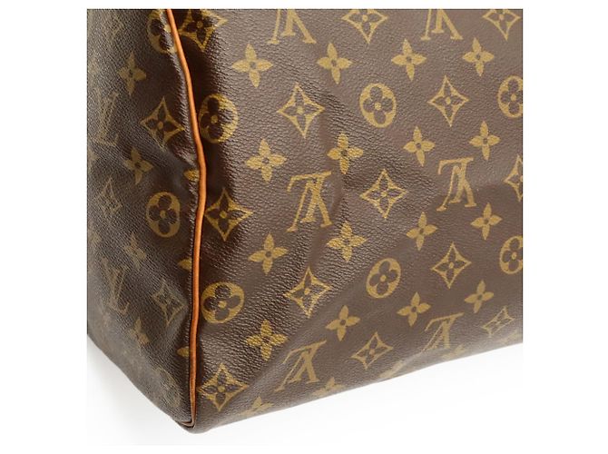 Borsa Louis Vuitton Monogram Speedy 40 Marrone - vista 10