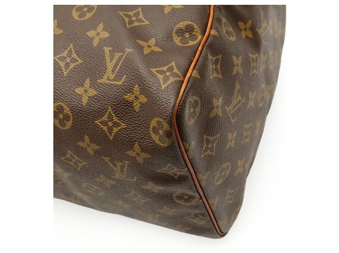 Borsa Louis Vuitton Monogram Speedy 40 Marrone - vista 4