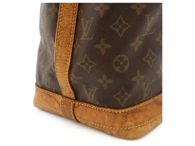 Borsa a Spalla Louis Vuitton Monogram Noe Marrone - vista 9