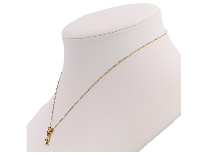 Collana a catena con pendente in oro 18K Yves Saint Laurent D'oro - vista 5