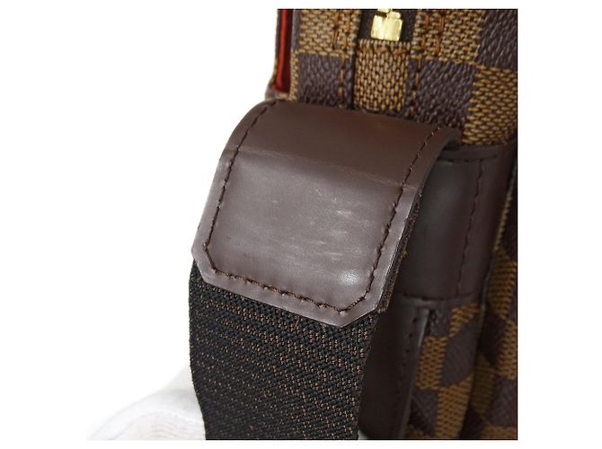 Borsa a Spalla Louis Vuitton Damier Canvas Marrone Damier ebene - vista 11