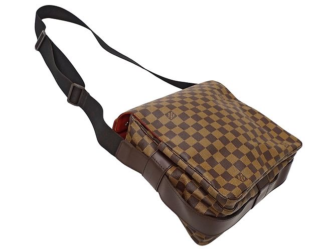 Borsa a Spalla Louis Vuitton Damier Canvas Marrone Damier ebene - vista 4