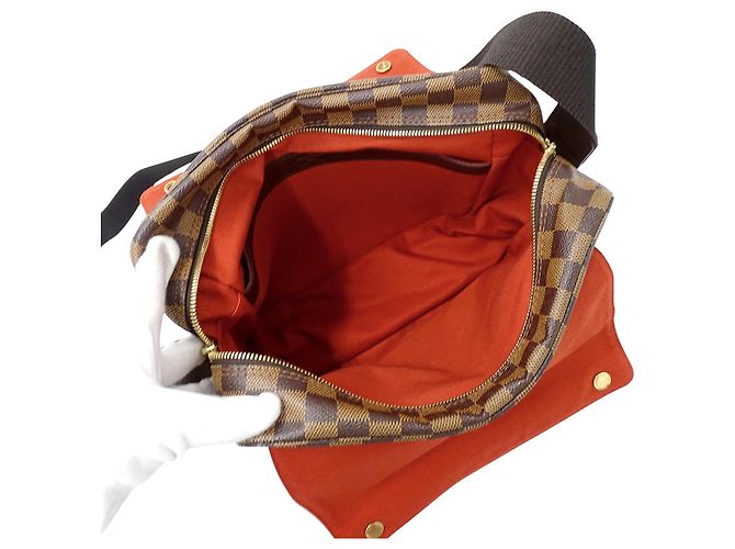 Borsa a Spalla Louis Vuitton Damier Canvas Marrone Damier ebene - vista 5
