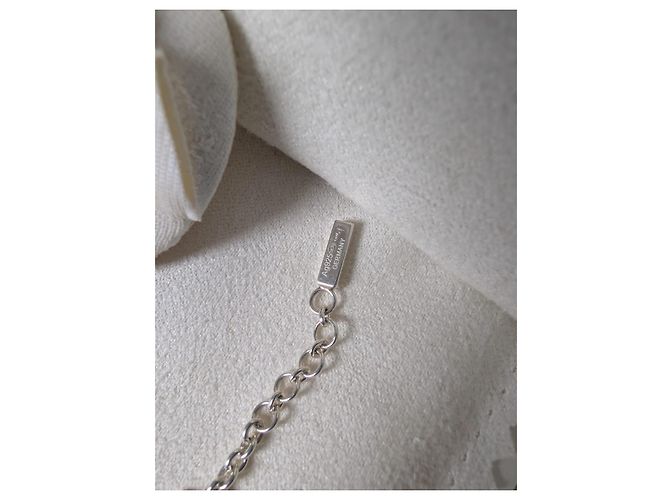 Set di gioielli Montblanc in argento sterling e resina blu con stella - vista 7