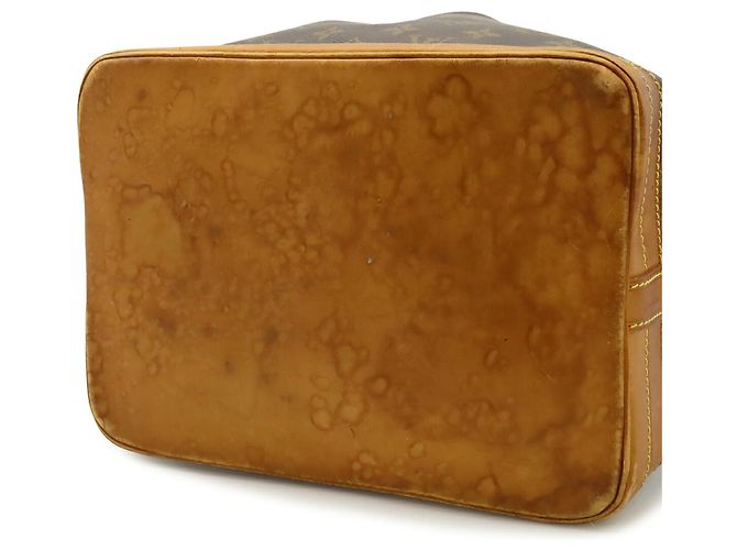 Borsa a Spalla Louis Vuitton Monogram Noe Marrone - vista 10