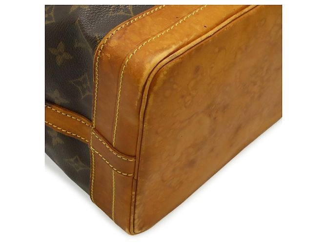 Borsa a Spalla Louis Vuitton Monogram Noe Marrone - vista 4