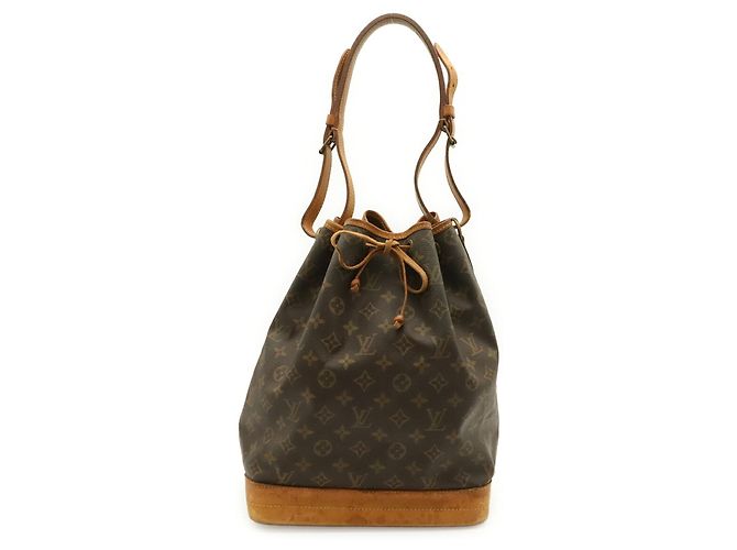 Borsa a Spalla Louis Vuitton Monogram Noe Marrone - vista 2