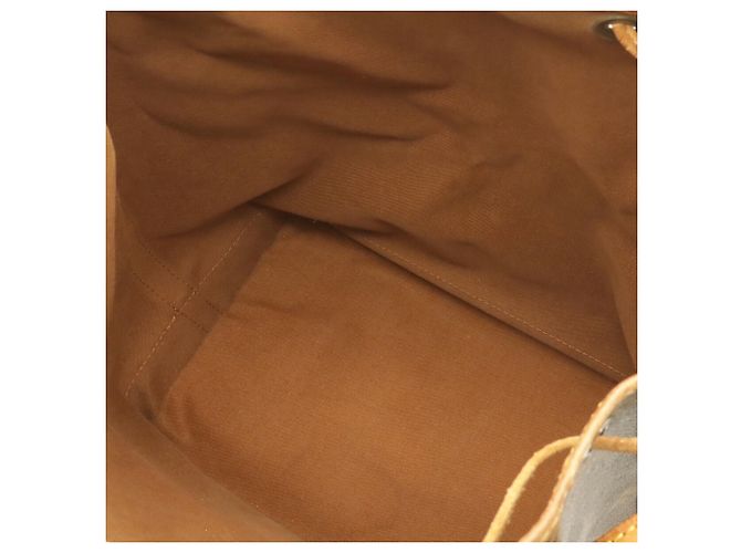 Borsa a Spalla Louis Vuitton Monogram Noe Marrone - vista 7