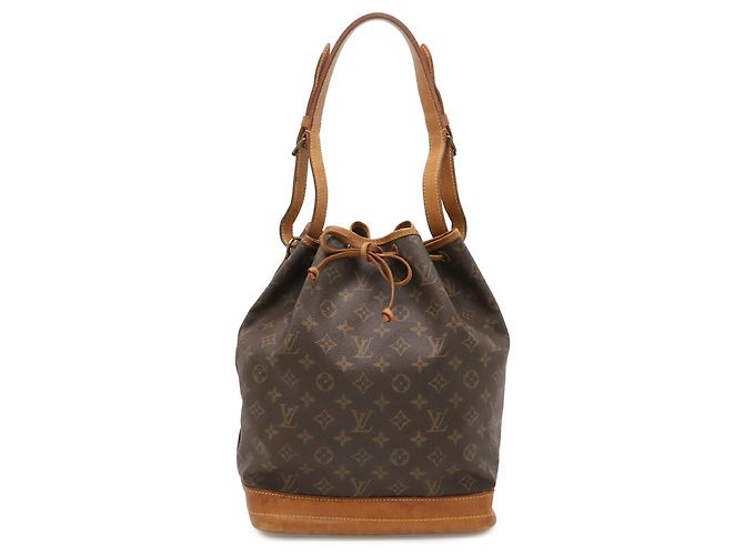 Borsa a Spalla Louis Vuitton Monogram Noe Modello M42224 Marrone - vista 2