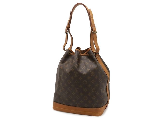 Borsa a Spalla Louis Vuitton Monogram Noe Modello M42224 Marrone - vista 3