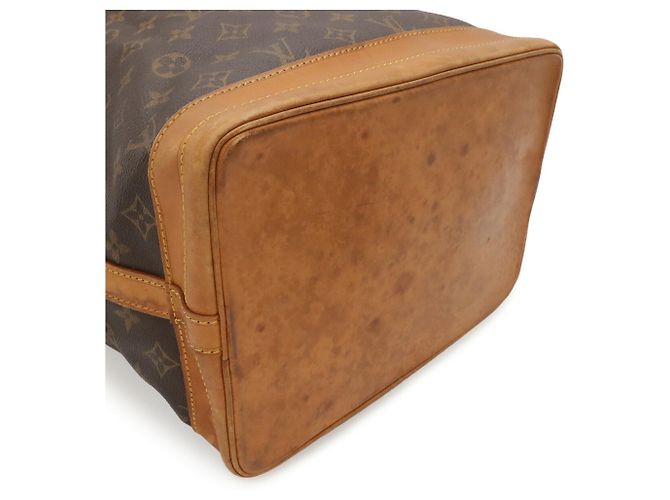 Borsa a Spalla Louis Vuitton Monogram Noe Modello M42224 Marrone - vista 4