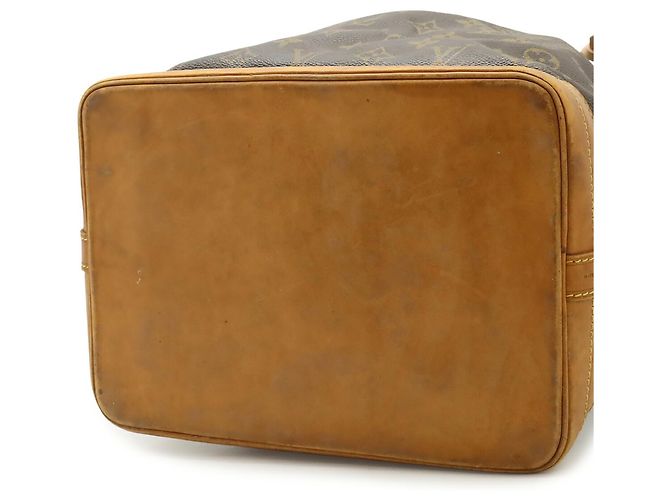 Borsa a Spalla Louis Vuitton Monogram Noe Marrone - vista 10