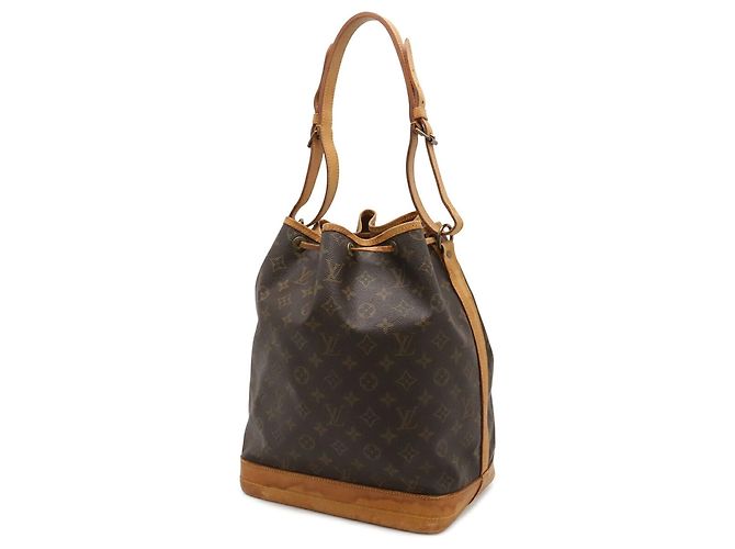 Louis Vuitton Monogram Noe Schultertasche Modell M42224 Braun - Ansicht 3