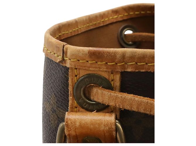 Louis Vuitton Monogram Noe Schultertasche Modell M42224 Braun - Ansicht 5