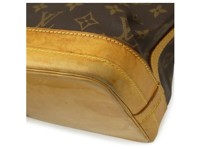 Borsa a Spalla Louis Vuitton Monogram Noe Marrone - vista 4