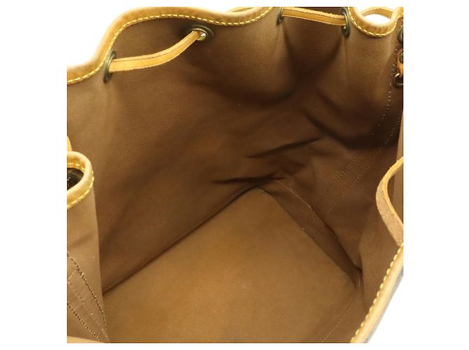 Borsa a Spalla Louis Vuitton Monogram Noe Marrone - vista 6
