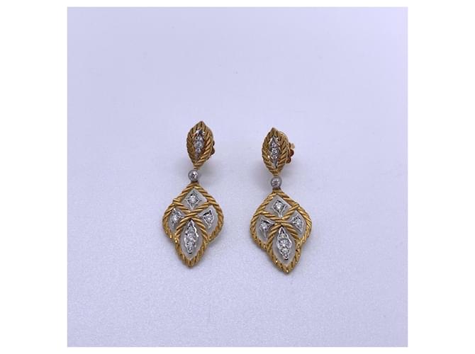 Buccellati Pendientes Bouchellati Dorado - vista 2