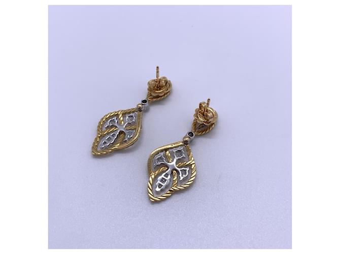 Buccellati Pendientes Bouchellati Dorado - vista 3