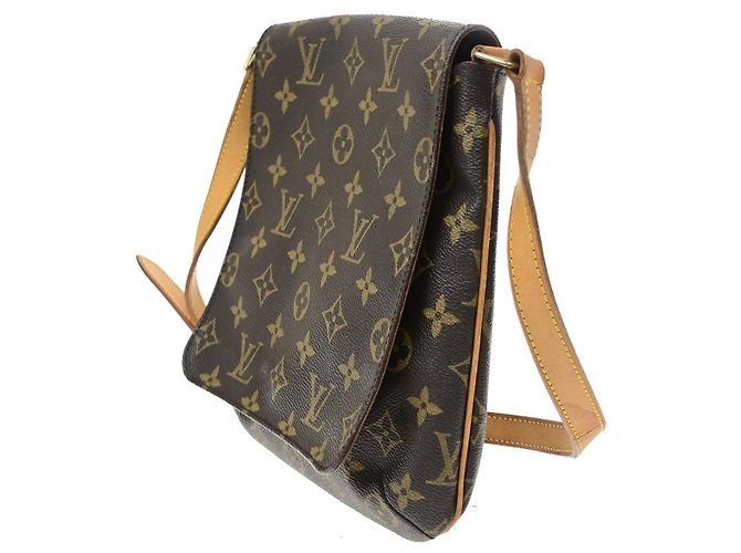 Louis Vuitton Musette Salsa Monogram Canvas PM Marrone - vista 3