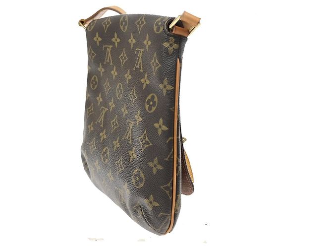 Louis Vuitton Musette Salsa Monogram Canvas PM Marrone - vista 4