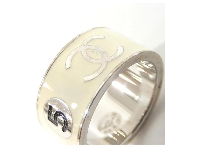 Chanel 29522 Band Ring Schwarz Pink Weiß - Ansicht 5