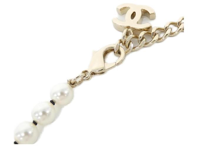 Collana Chanel AB9084 Nero Bianco - vista 4