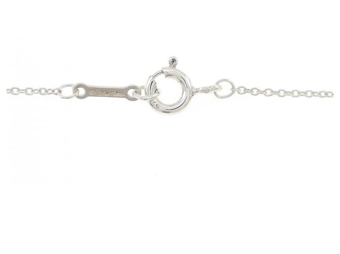 Tiffany & Co Tiffany Loving Heart Medaillon-Halskette Silber - Ansicht 5