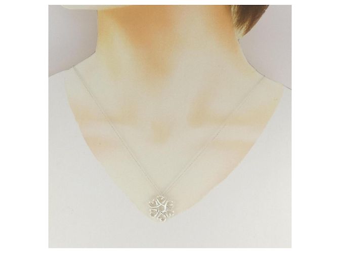 Tiffany & Co Tiffany Loving Heart Medaillon-Halskette Silber - Ansicht 6